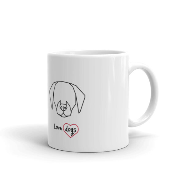 Tasse mit Hundemotiv “Love dogs”