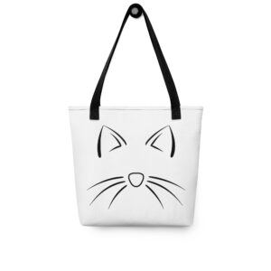 Stofftasche mit Katzenmotiv “Katzengesicht”