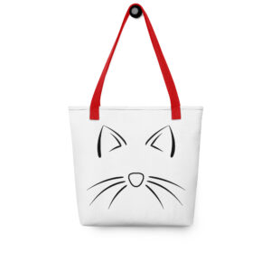 Stofftasche mit Katzenmotiv “Katzengesicht”