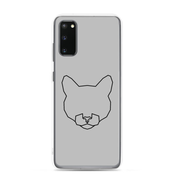 Handyhülle Katze Samsung "Cat Contour" auf Samsung-Smartphone