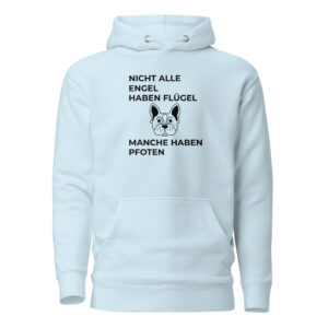 Hoodie mit Hundepfoten “Nicht alle Engel…Pfoten”